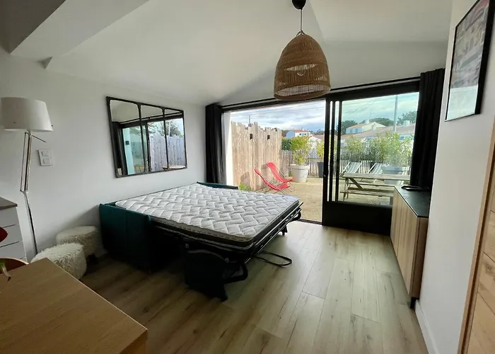 Noirmoutier - Petite Maison 500M Plage Sableaux